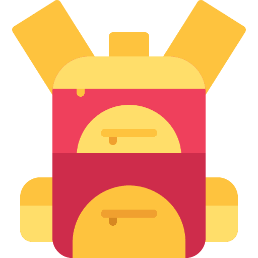 Backpack education backpack travel icon Backpack education backpack travel icon