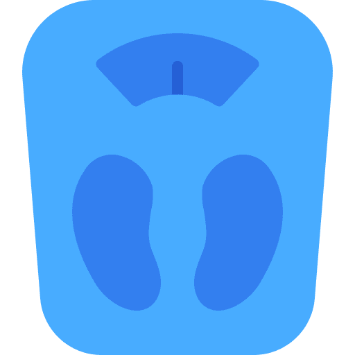 Weight scale delivery box logistics package icon Weight scale delivery box logistics package icon