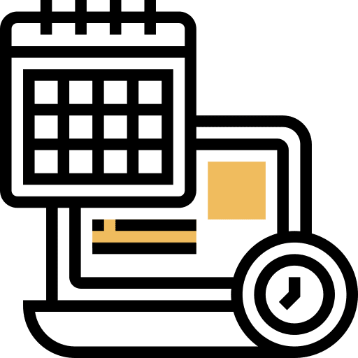 Calendar appointment work schedule plan icon