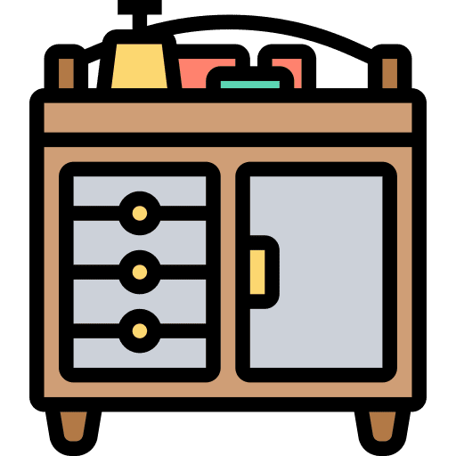Changing table hygienic furniture changing table icon Changing table hygienic furniture changing table icon