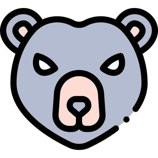 Grizzly bear grizzly bear wild life icon Grizzly bear grizzly bear wild life icon