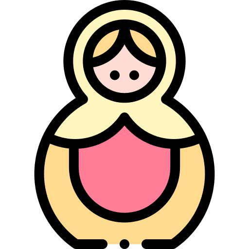 Matryoshka doll cultures traditional matryoshka doll icon Matryoshka doll cultures traditional matryoshka doll icon