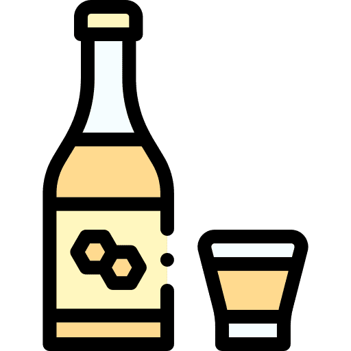 Medovukha alcoholic honey beverage icon Medovukha alcoholic honey beverage icon