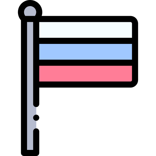 Russia flags country nation icon Russia flags country nation icon