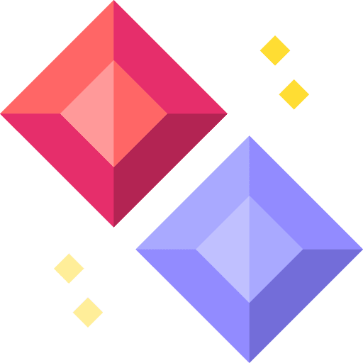 Gems jewelry gemstone gems icon