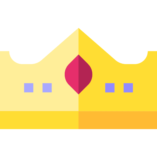 Crown historical fashion king icon Crown historical fashion king icon