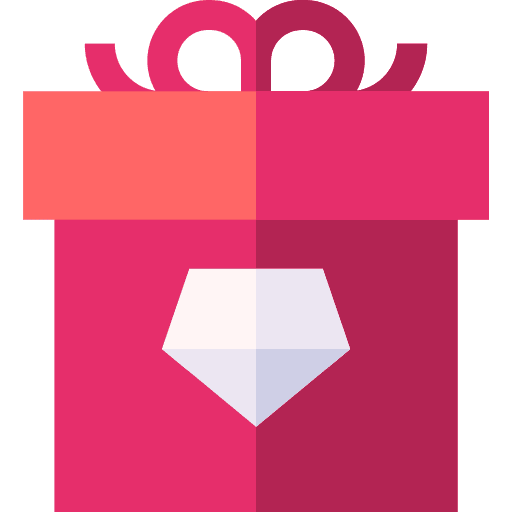 Gift box birthday and party gift box open icon Gift box birthday and party gift box open icon