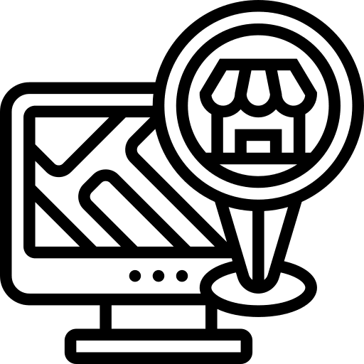 Computer location placeholder computer icon Computer location placeholder computer icon