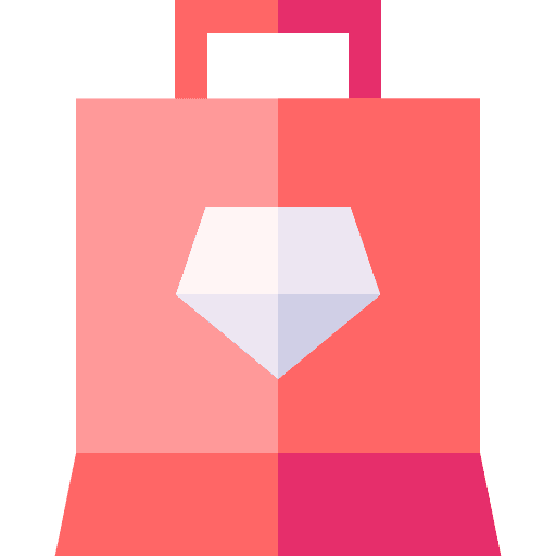 Shopping bag purchase buy diamond icon Shopping bag purchase buy diamond icon