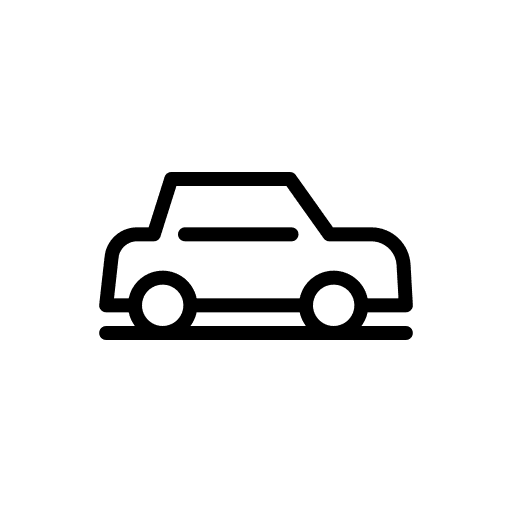 Auto car transport vehicle icon