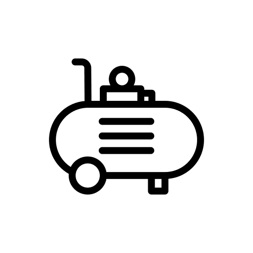Air compressor improvement electronics construction icon Air compressor improvement electronics construction icon
