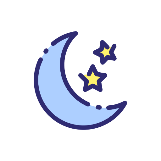 Night night haw weather moon icon Night night haw weather moon icon