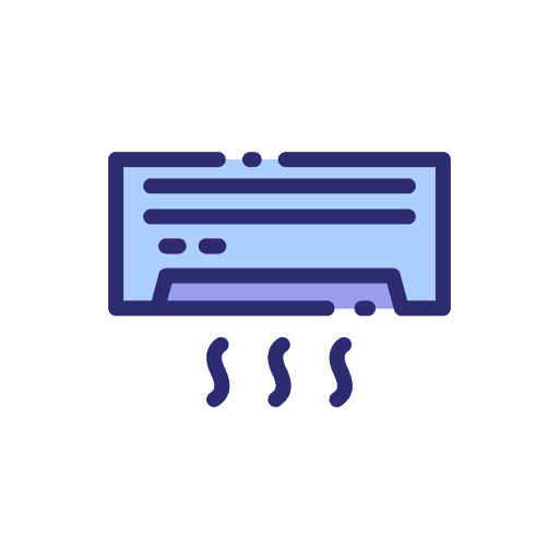 Air conditioner air conditioner heating electronics icon Air conditioner air conditioner heating electronics icon