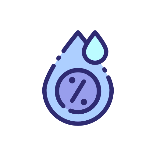 Humidity percentage weather meteorology icon Humidity percentage weather meteorology icon