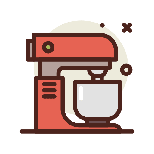 Kitchen robot food and restaurant electrical appliance kitchen robot icon