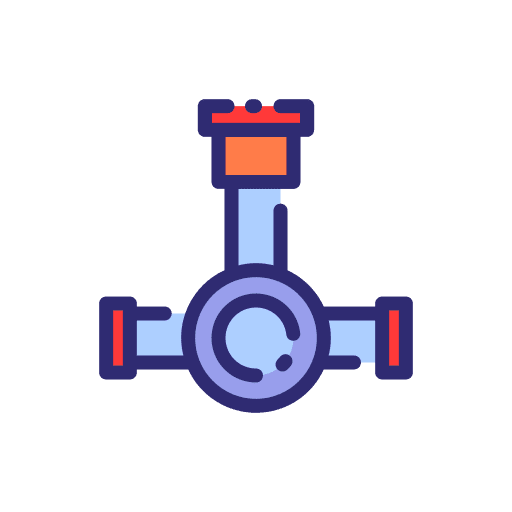 Valve construction and tools plumber pipeline icon Valve construction and tools plumber pipeline icon
