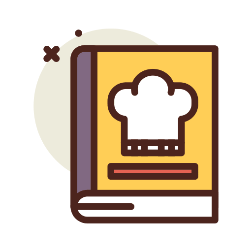 Book bookmark food and restaurant book icon Book bookmark food and restaurant book icon