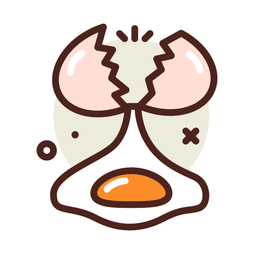 Egg ingredient cooking egg icon Egg ingredient cooking egg icon