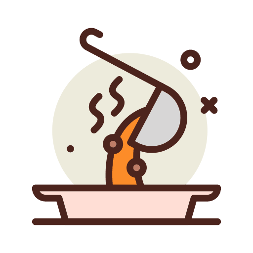Soup steak sauce soup icon