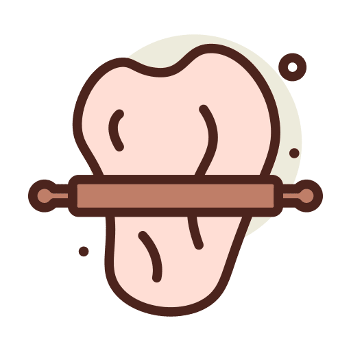 Dough dough bake food and restaurant icon Dough dough bake food and restaurant icon