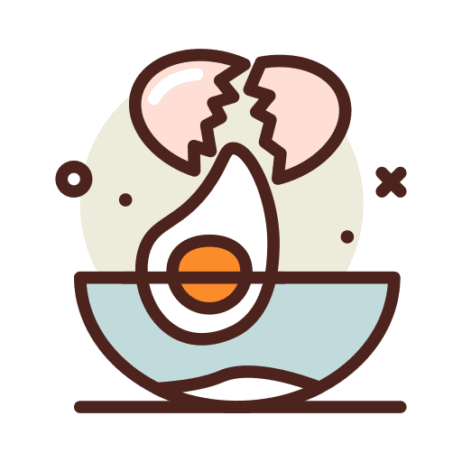 Egg food and restaurant cake kitchen icon Egg food and restaurant cake kitchen icon