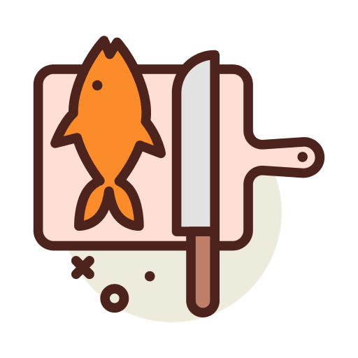 Fish knife restaurant food and restaurant icon Fish knife restaurant food and restaurant icon