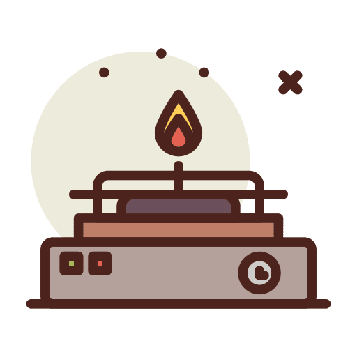 Heat heat cooking gas icon Heat heat cooking gas icon