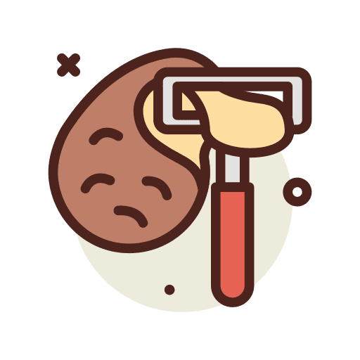 Potato kitchen tools food and restaurant food icon Potato kitchen tools food and restaurant food icon