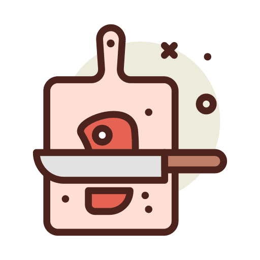Steak steak cook knife icon Steak steak cook knife icon