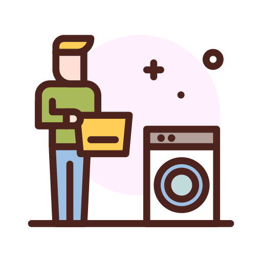 People washing machine people washing clothes icon People washing machine people washing clothes icon
