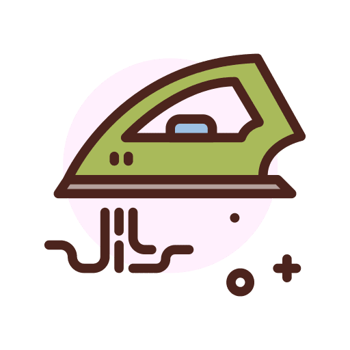 Steam electric iron laundry steam icon Steam electric iron laundry steam icon