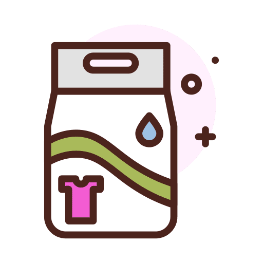 Detergent laundry bleach desinfectant icon Detergent laundry bleach desinfectant icon