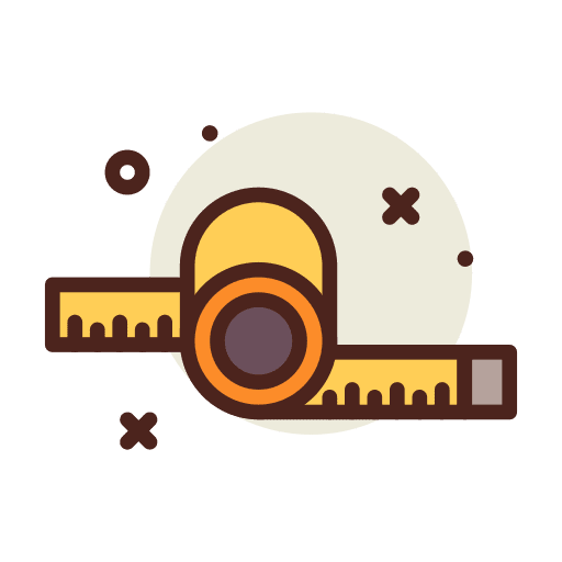 Measure measure measuring tape miscellaneous icon Measure measure measuring tape miscellaneous icon