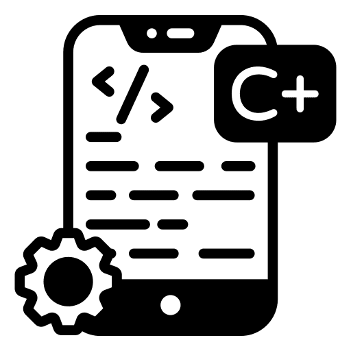 Mobile coding mobile coding mobile coding icon