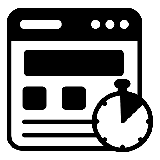 Seo and web speedometer speed high speed icon