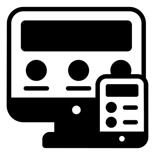 Website address screen layout adaptive icon