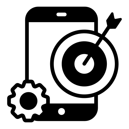 Targeting target analysis targeting icon