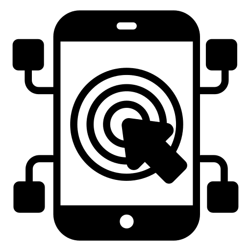 User experience smartphone user experience swipe icon