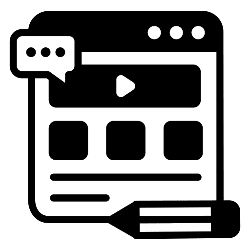 Video advertising app cellphone apps icon