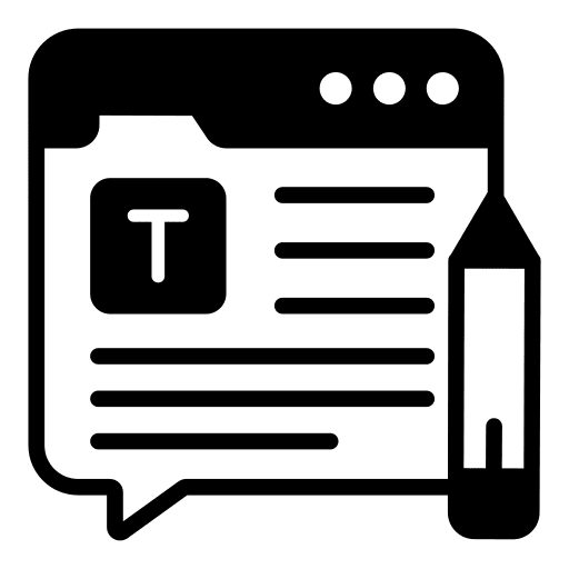 Edit tools writing laptop interface icon