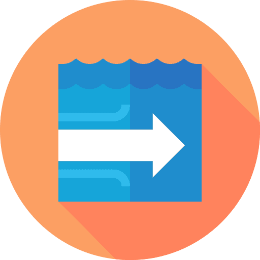 Ocean ocean wave nature icon