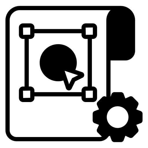 Prototyping art and design house plan planning icon