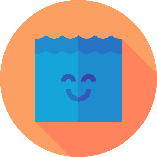 Sea ecology and environment waves happy icon Sea ecology and environment waves happy icon
