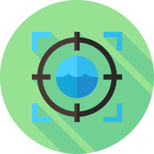 Focus sea life environmental protection ecology and environment icon Focus sea life environmental protection ecology and environment icon