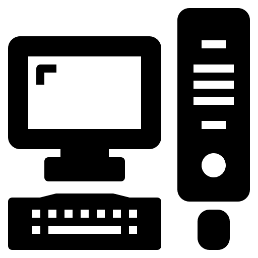 Computer set computer electronics keyboard icon Computer set computer electronics keyboard icon