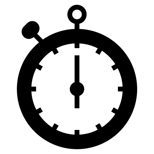 Timer stopwatch wait time and date icon Timer stopwatch wait time and date icon