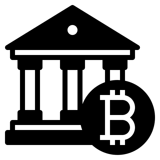 Bank business and finance finance digital currency icon