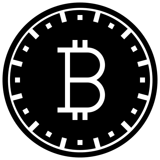 Bitcoin payment blockchain coin icon