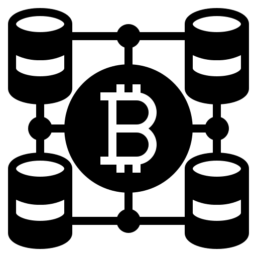 Data server bitcoin business and finance data server icon Data server bitcoin business and finance data server icon