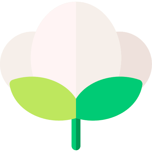 Cotton garden plant cotton icon